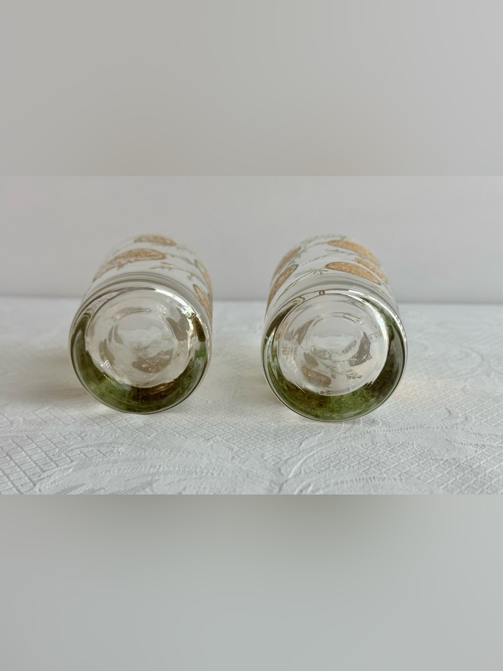 Vintage Culver Midas 22K Gold Coin Highball Glasses (Set of 2) Barware - Picture 7 of 15